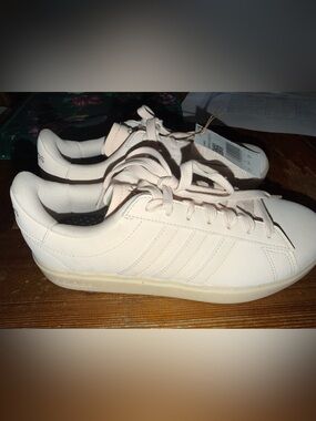 NWT Adidas Grand Court 2.0 Sneakers Women’s 7.5 Wonder Quartz Pink Casual Shoes
